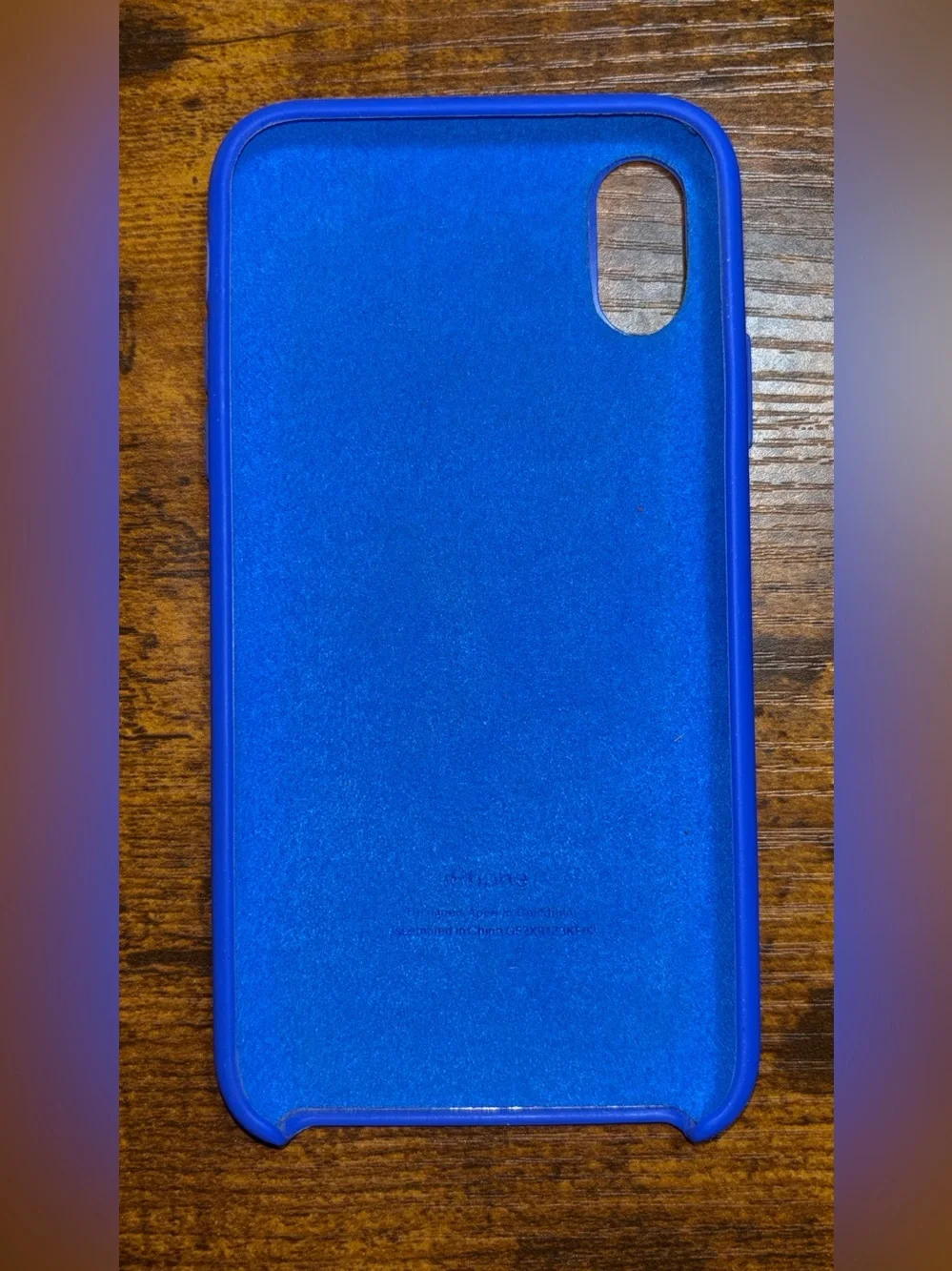 iPhone XR Silicone iPhone Case - Blue 🔵🛜